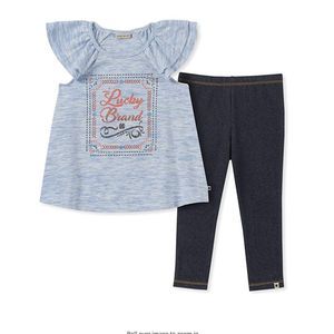 Adorable Lucky Brand Girls' Set - 18M - Retail $50